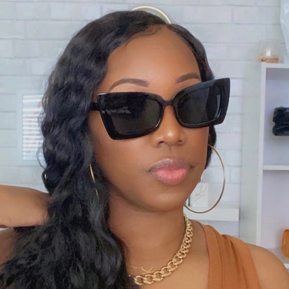 ‼️🔥 Last Pair New Cat Eye Frames- Black - Picture 2 of 3